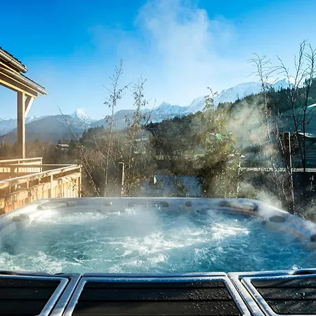 シャレー Tiki Avec Jacuzzi, Terrasse, 5 コンブルー