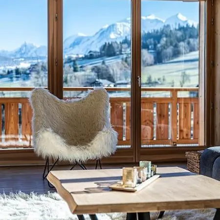 Tiki Avec Jacuzzi, Terrasse, 5 * Combloux